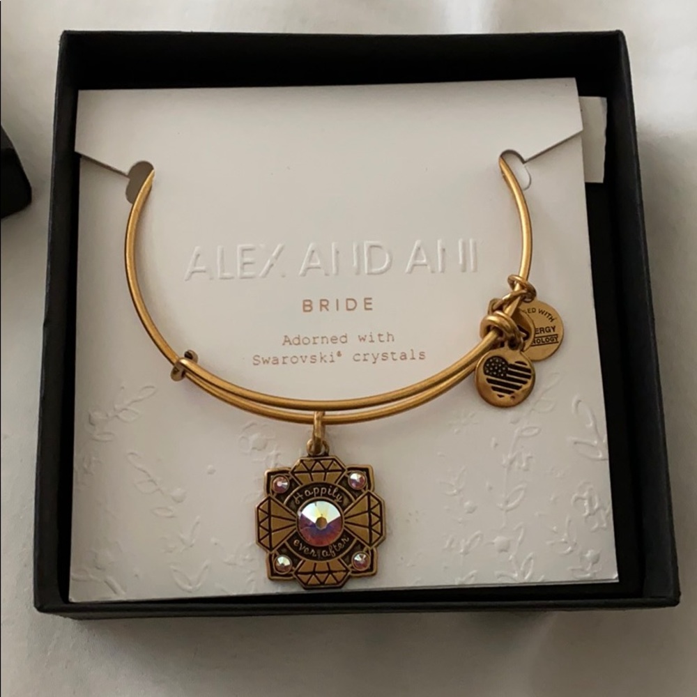 NWTs Alex and ani gold bangle